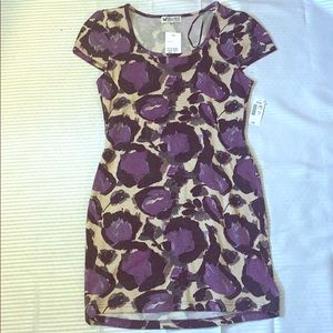 Women’s purple Black and Tan dress